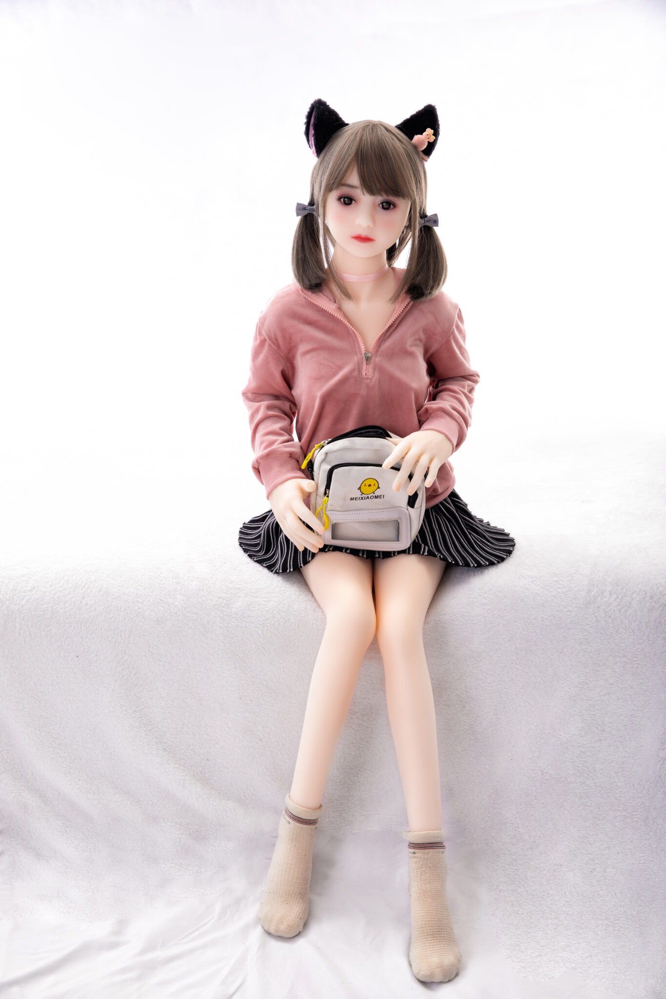 Merle Flat Chest Mini Sex Doll Cute Sex Doll