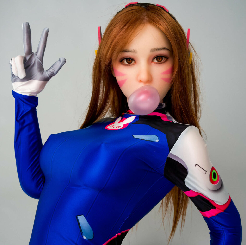 Dva Small Breast Anime Sex Doll Cute Sex Doll