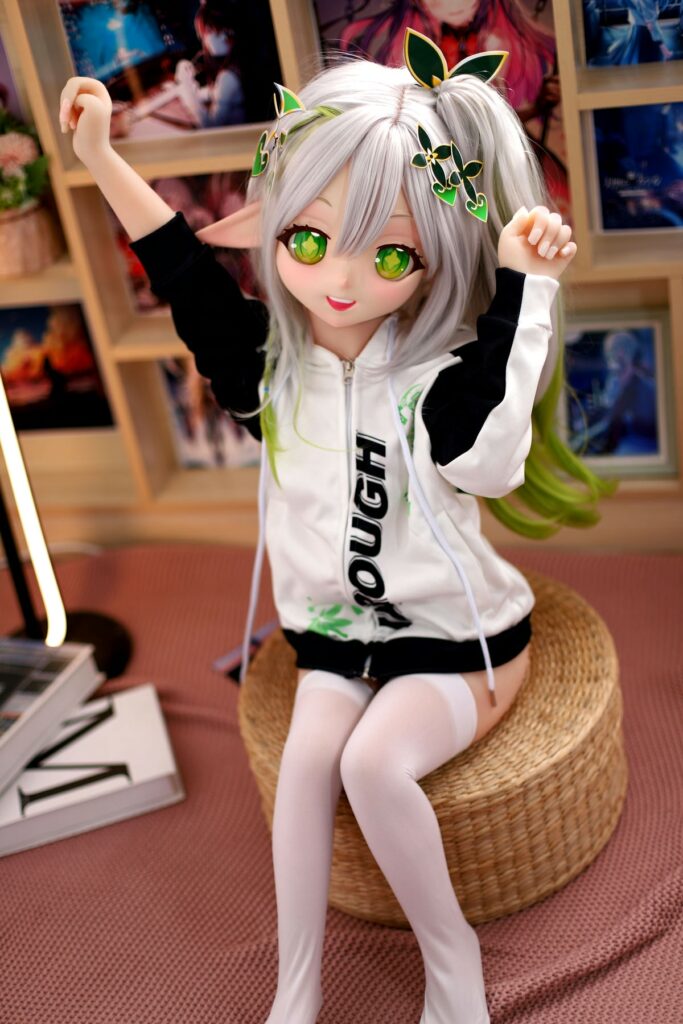 Nahida Mini Anime Genshin Sex Doll With PVC Head Cute Sex Doll