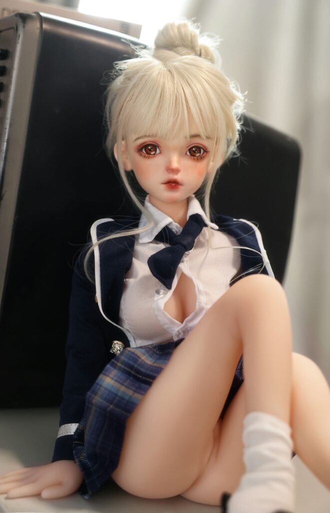 Fifi Ft Cm Blonde Tiny Sex Doll With Bjd Head Cute Sex Doll