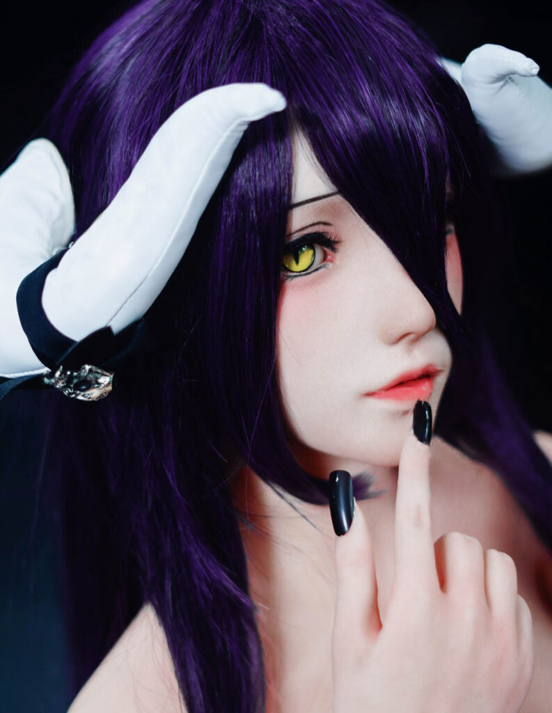 Albedo Overlord Celebrity Big Breast Anime Sex Doll Cute Sex Doll