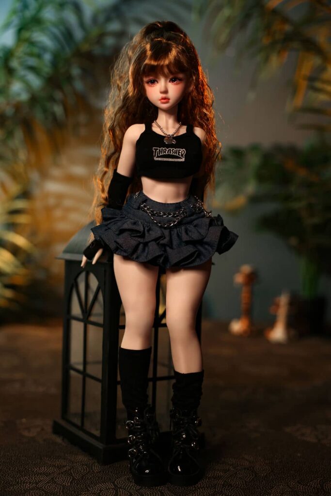 Alli Ft Cm Anime Tiny Sex Doll With Bjd Head Cute Sex Doll