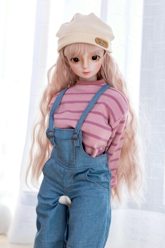 Miriam 1ft7 50cm Blonde Tiny Sex Doll With Bjd Head 🍓 Cute Sex Doll