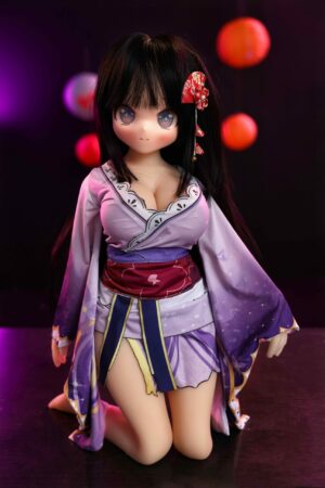 Raiden Shogun – 2ft8(88cm) Genshin Anime Sex Doll With PVC Head