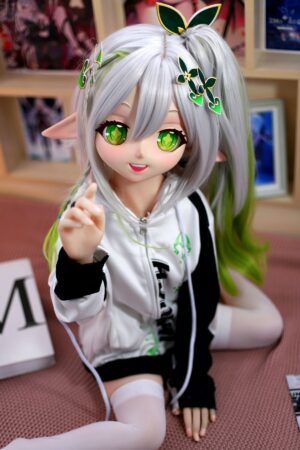 Nahida - 3ft3(100cm) Mini Anime Genshin Sex Doll with PVC Head - EU Stock