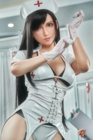 Tifa Lockhart - Final Fantasy Big Breast Sexy Nurse Anime Sex Doll